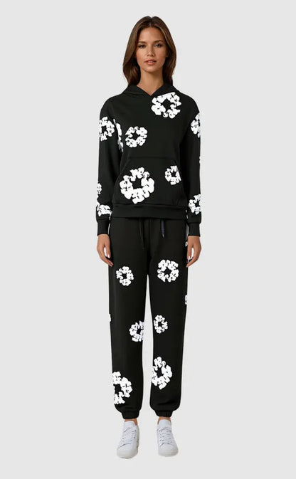 Blumen Tränen | Eleganter Tracksuit – Stilvolles Design für Komfort und Bewegungsfreiheit