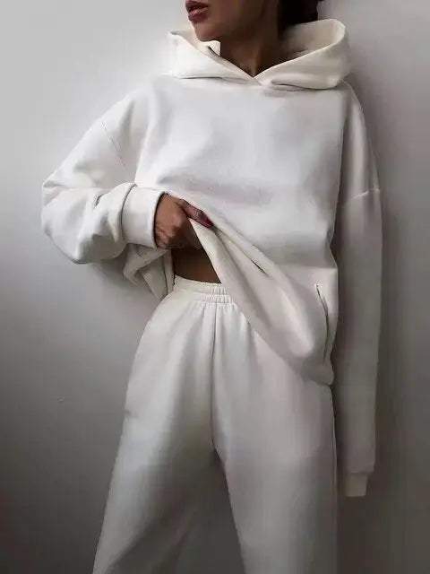Elly | Kapuzenpulli und Jogginghosen Set für Damen