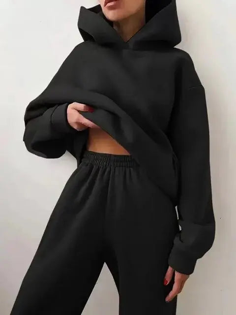 Elly | Kapuzenpulli und Jogginghosen Set für Damen