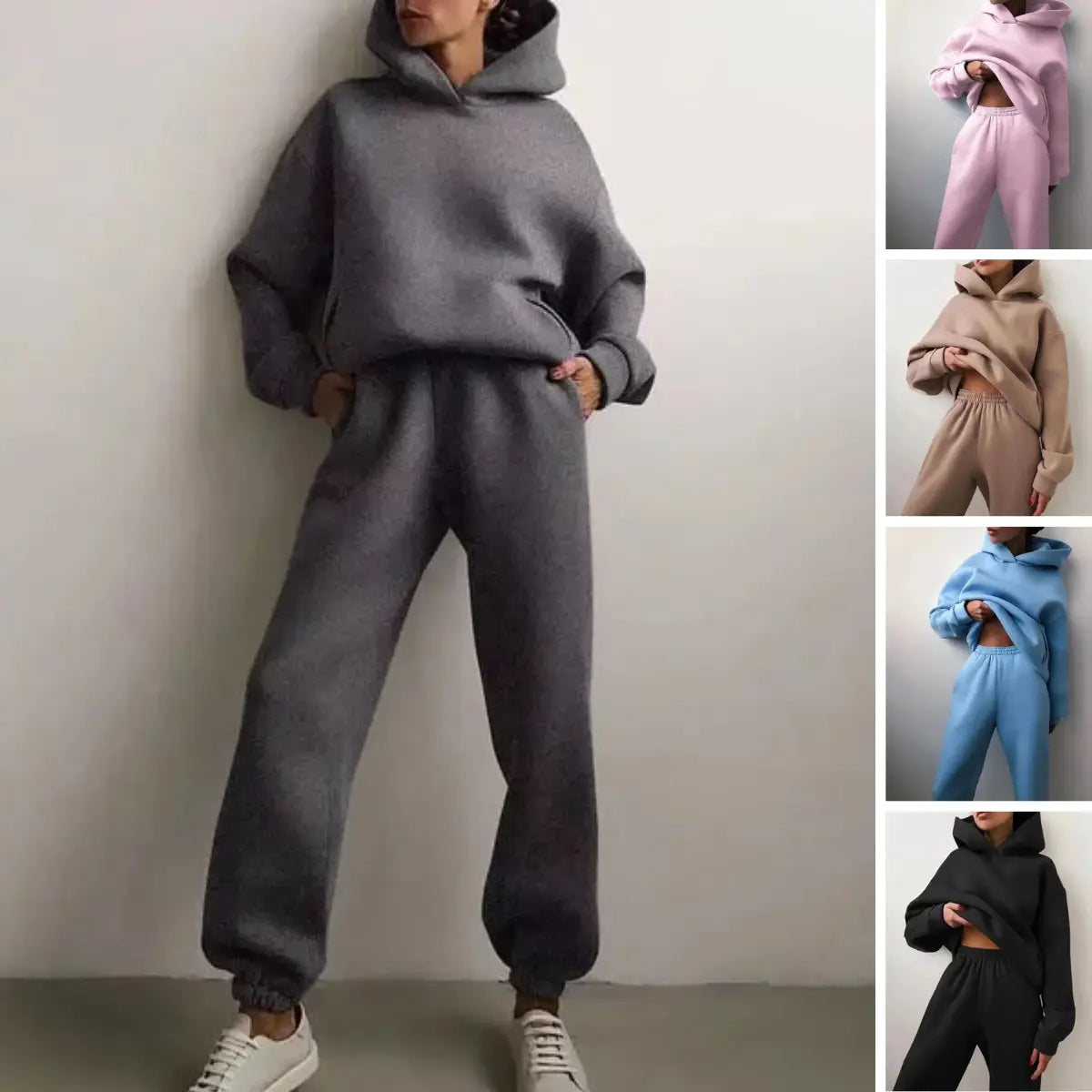 Elly | Kapuzenpulli und Jogginghosen Set für Damen