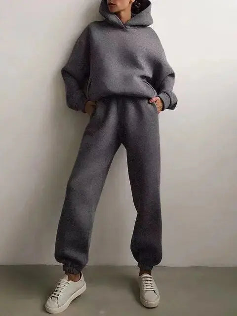 Elly | Kapuzenpulli und Jogginghosen Set für Damen