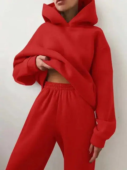 Elly | Kapuzenpulli und Jogginghosen Set für Damen