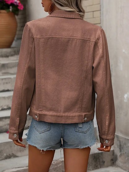 MOLIVIO | Beige Spijker Jas | 1+1 Gratis